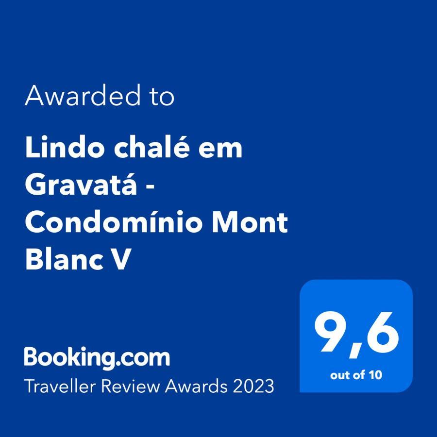 Lindo chalé em Gravatá - Condomínio Mont Blanc V Exterior foto